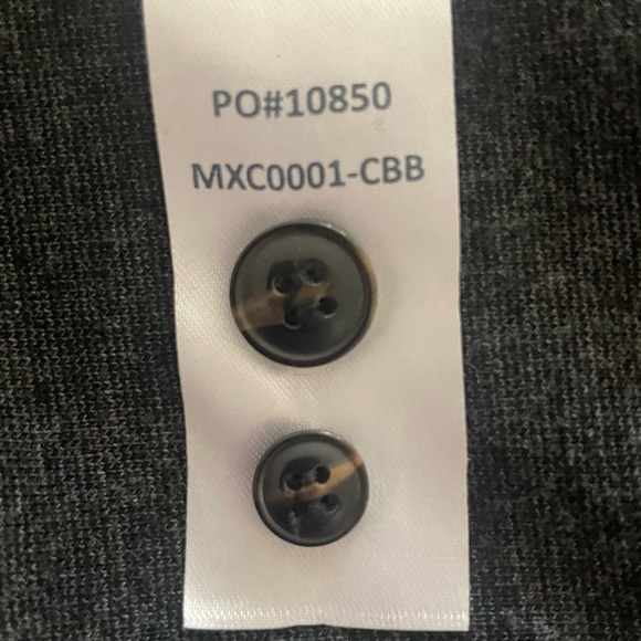 Faherty Legend Sweater Shirt in Charcoal Black Buffalo Plaid Size XL - Picture 9 of 15